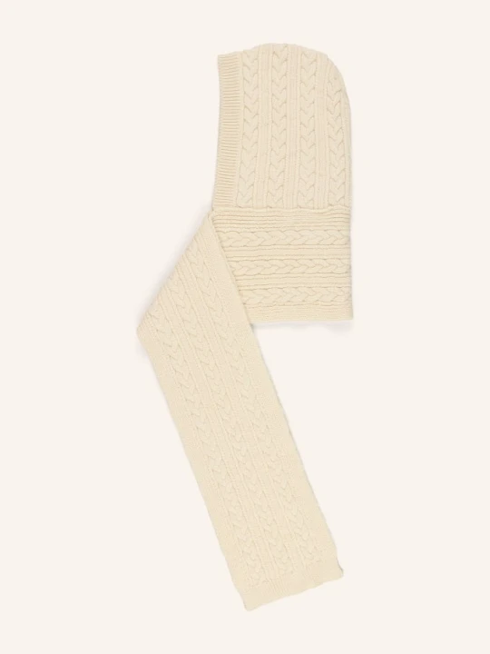 Zdjęcie produktu Isabel Marant Szal Honorine Z Kapturem beige ECRU