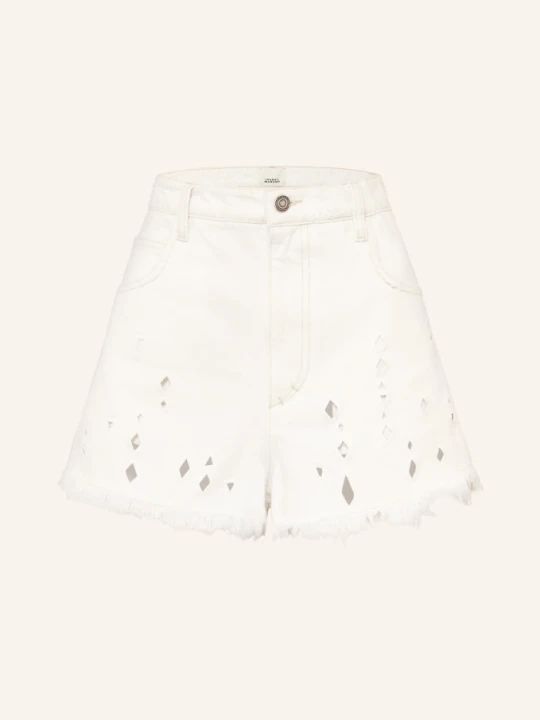 Zdjęcie produktu Isabel Marant Szorty Jeansowe Aecia weiss 20WH white