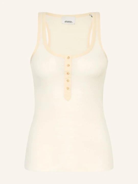 Zdjęcie produktu Isabel Marant Top Helma weiss JASNOBRĄZOWY