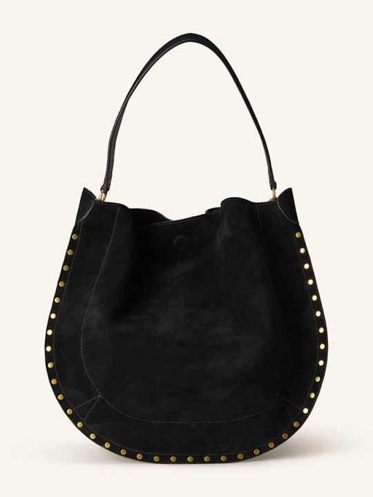 Zdjęcie produktu Isabel Marant Torba Shopper Oskan Z Saszetką I Ćwiekami schwarz CZARNY