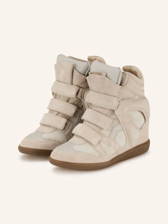 Zdjęcie produktu Isabel Marant Wysokie Sneakersy Bekett weiss SZARY