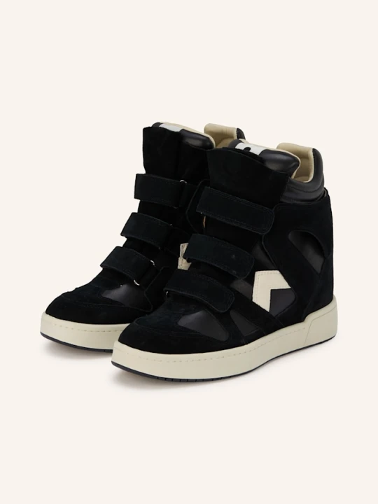 Zdjęcie produktu Isabel Marant Wysokie Sneakersy im3 schwarz CZARNY