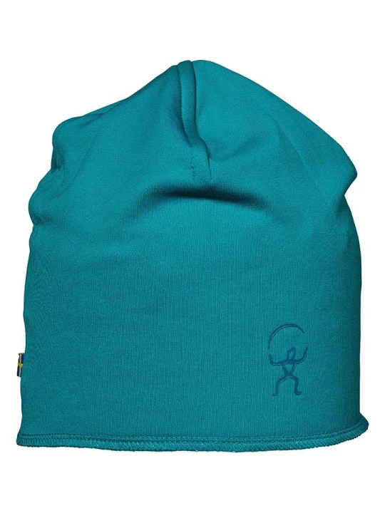 Zdjęcie produktu Isbjörn Czapka beanie "Panda" w kolorze morskim rozmiar: 56-58 cm