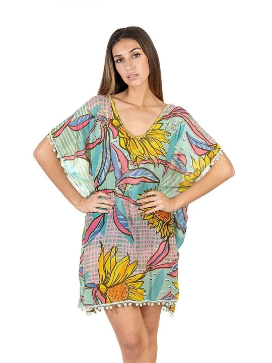 Zdjęcie produktu Isla Bonita by SIGRIS Ponczo ze wzorem rozmiar: onesize