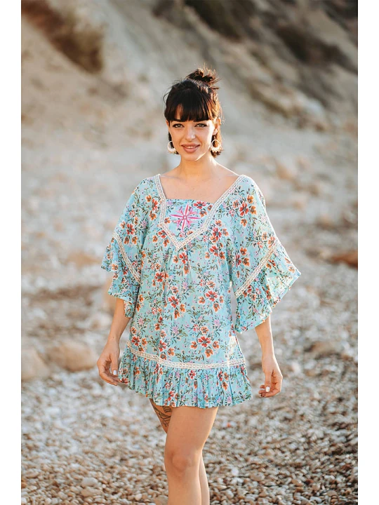 Zdjęcie produktu Isla Bonita by SIGRIS Sukienka w kolorze błękitnym rozmiar: XL