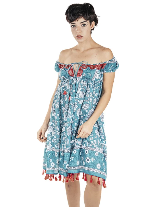 Zdjęcie produktu Isla Bonita by SIGRIS Sukienka w kolorze błękitnym rozmiar: XL