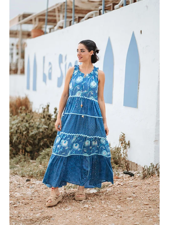 Zdjęcie produktu Isla Bonita by SIGRIS Sukienka w kolorze niebieskim rozmiar: L