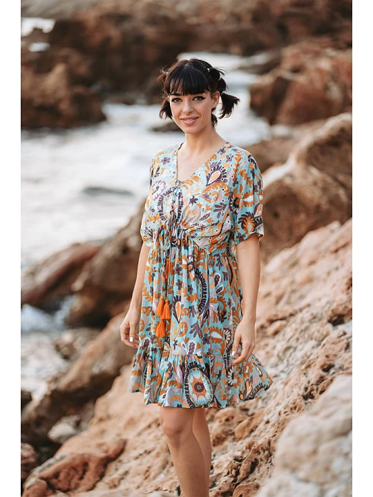 Zdjęcie produktu Isla Bonita by SIGRIS Sukienka ze wzorem rozmiar: S