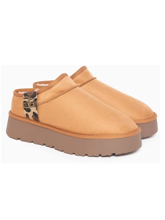 Zdjęcie produktu ISLAND BOOT Botki "Idila" w kolorze jasnobrązowym rozmiar: 39