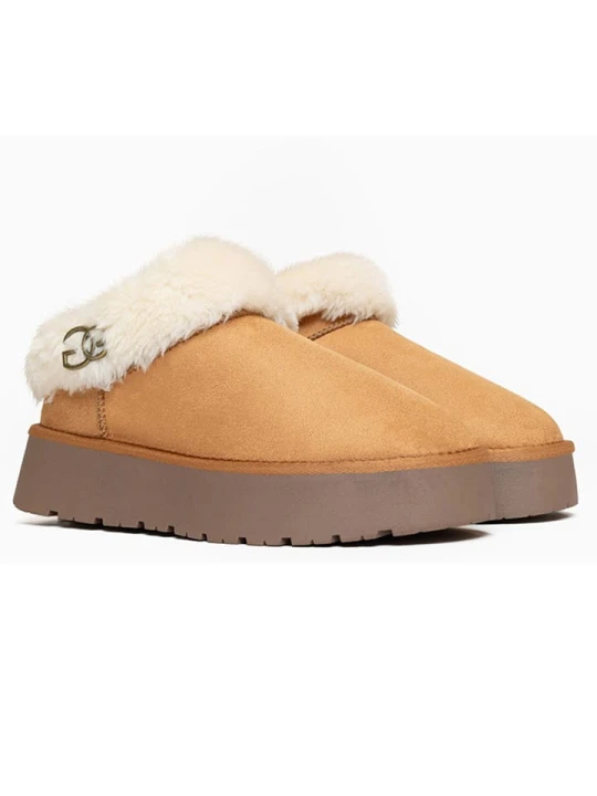 Zdjęcie produktu ISLAND BOOT Botki "Insha" w kolorze jasnobrązowym rozmiar: 39