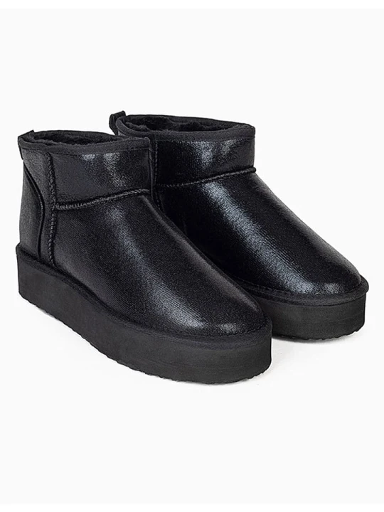 Zdjęcie produktu ISLAND BOOT Botki "Miley" w kolorze czarnym rozmiar: 41