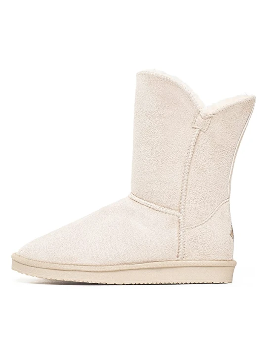 Zdjęcie produktu ISLAND BOOT Botki zimowe "Adeline" w kolorze kremowym rozmiar: 36
