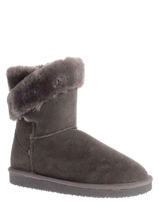 Zdjęcie produktu ISLAND BOOT Botki zimowe "Arine" w kolorze antracytowym rozmiar: 38