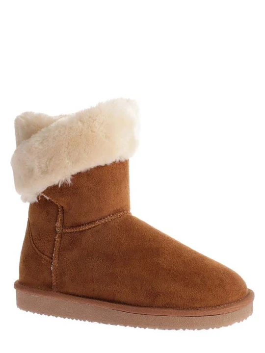 Zdjęcie produktu ISLAND BOOT Botki zimowe "Arine" w kolorze jasnobrązowym rozmiar: 39
