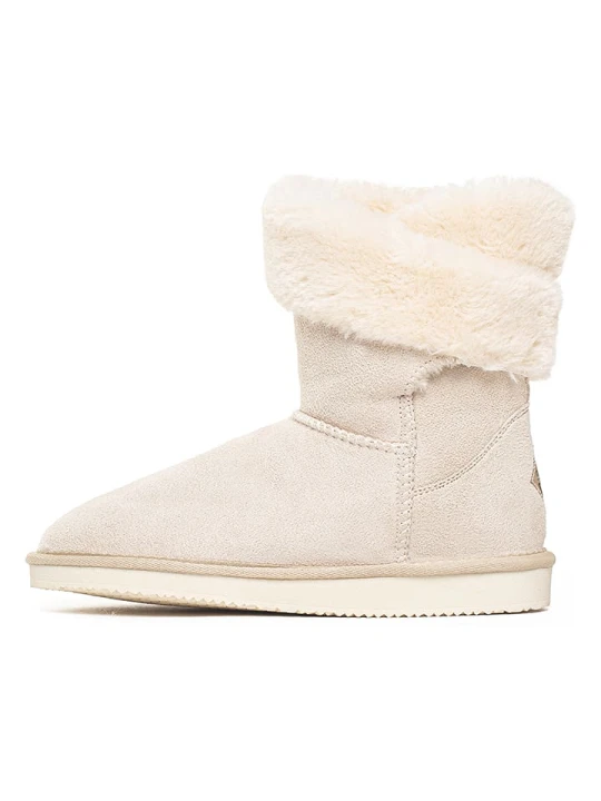 Zdjęcie produktu ISLAND BOOT Botki zimowe "Arine" w kolorze kremowym rozmiar: 37