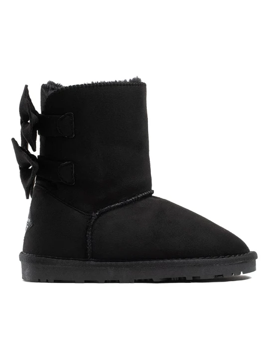 Zdjęcie produktu ISLAND BOOT Botki zimowe "Bowette" w kolorze czarnym rozmiar: 34