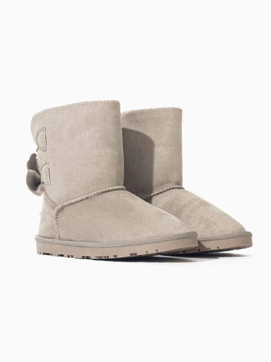 Zdjęcie produktu ISLAND BOOT Botki zimowe "Bowette" w kolorze kremowym rozmiar: 31