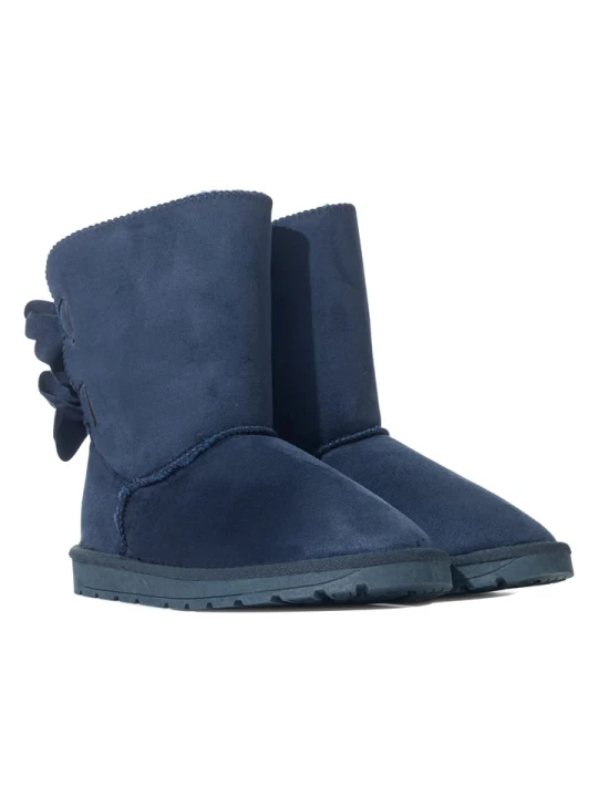 Zdjęcie produktu ISLAND BOOT Botki zimowe "Bowie" w kolorze niebieskim rozmiar: 37