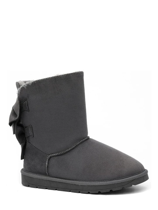 Zdjęcie produktu ISLAND BOOT Botki zimowe "Bowie" w kolorze szarym rozmiar: 40