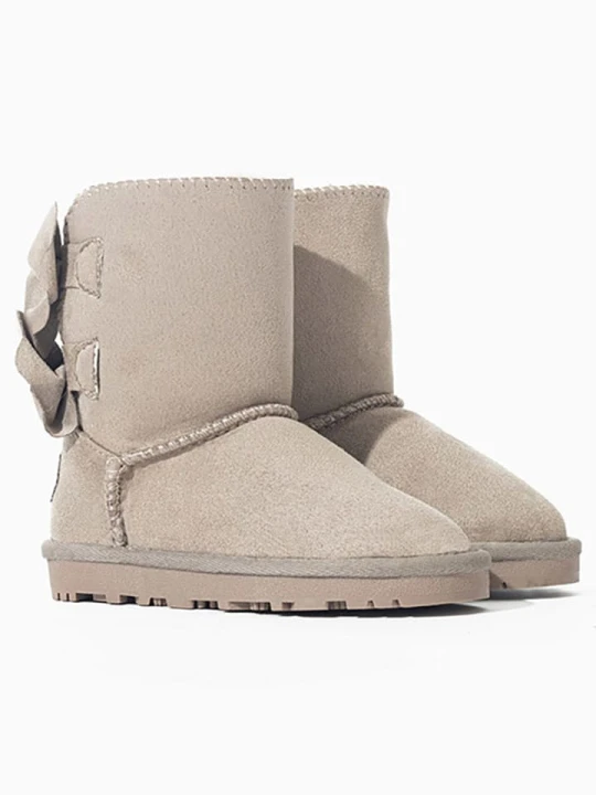 Zdjęcie produktu ISLAND BOOT Botki zimowe "Bowine" w kolorze beżowym rozmiar: 23