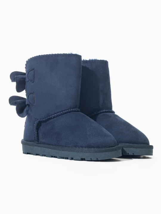 Zdjęcie produktu ISLAND BOOT Botki zimowe "Bowine" w kolorze niebieskim rozmiar: 24