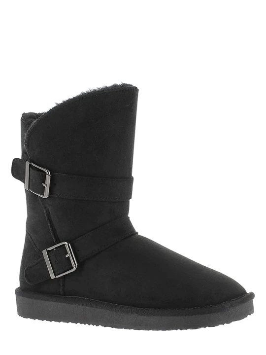 Zdjęcie produktu ISLAND BOOT Botki zimowe "Candace" w kolorze czarnym rozmiar: 41