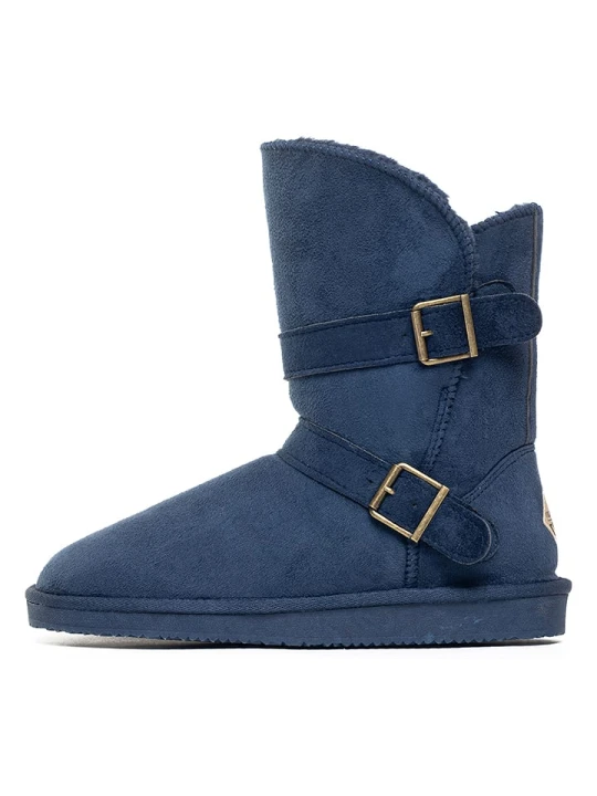 Zdjęcie produktu ISLAND BOOT Botki zimowe "Candace" w kolorze granatowym rozmiar: 36