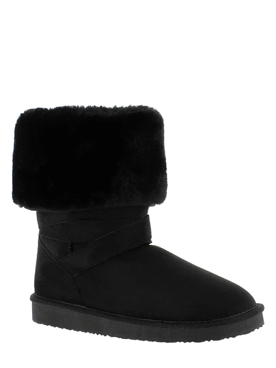 Zdjęcie produktu ISLAND BOOT Botki zimowe "Canfield" w kolorze czarnym rozmiar: 36