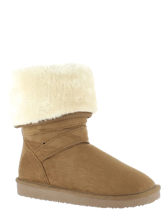 Zdjęcie produktu ISLAND BOOT Botki zimowe "Canfield" w kolorze jasnobrązowym rozmiar: 40
