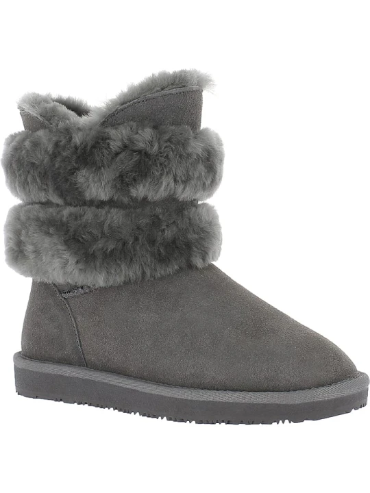Zdjęcie produktu ISLAND BOOT Botki zimowe "Canso" w kolorze antracytowym rozmiar: 36