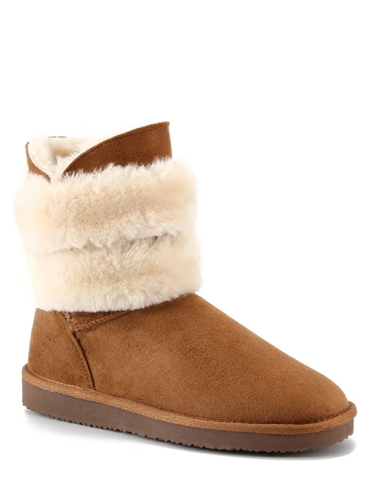 Zdjęcie produktu ISLAND BOOT Botki zimowe "Canso" w kolorze jasnobrązowym rozmiar: 36