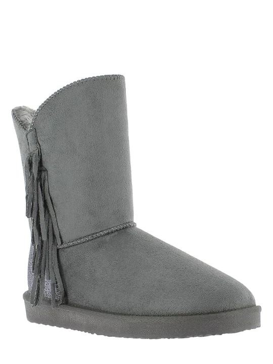Zdjęcie produktu ISLAND BOOT Botki zimowe "Capri" w kolorze szarym rozmiar: 39