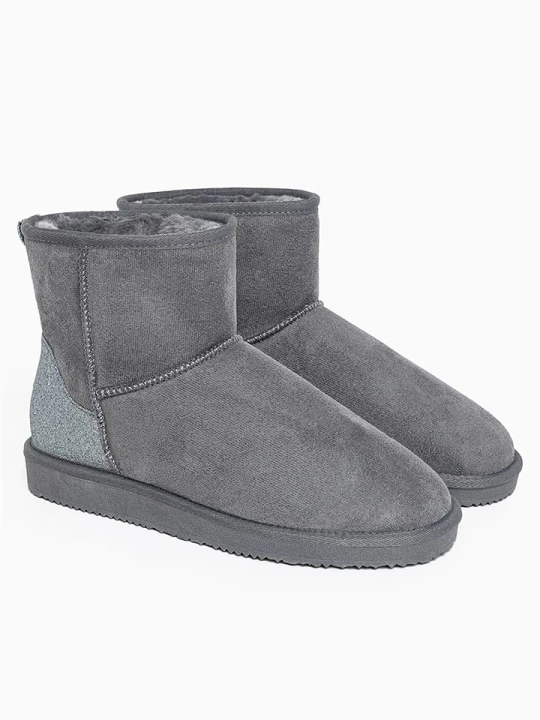 Zdjęcie produktu ISLAND BOOT Botki zimowe "Caspian" w kolorze szarym rozmiar: 39
