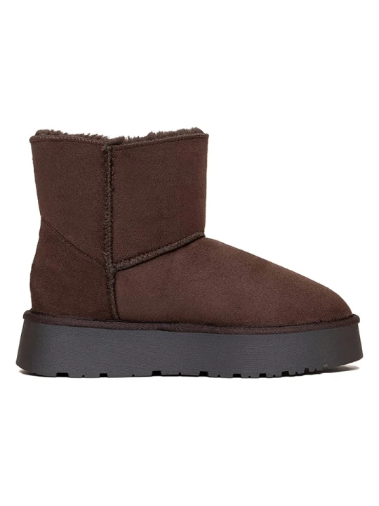Zdjęcie produktu ISLAND BOOT Botki zimowe "Catalina" w kolorze brązowym rozmiar: 39