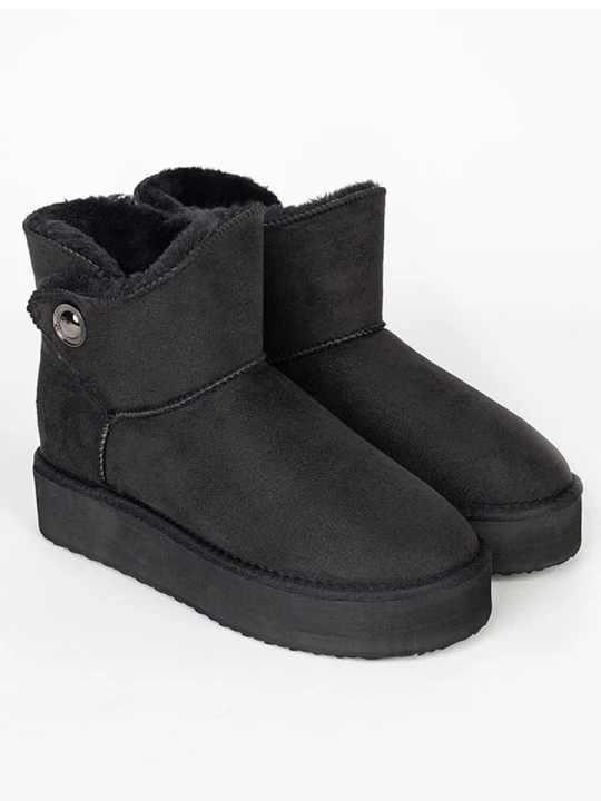 Zdjęcie produktu ISLAND BOOT Botki zimowe "Catalina" w kolorze czarnym rozmiar: 39