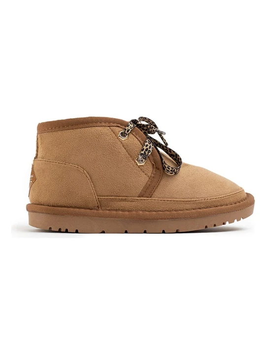 Zdjęcie produktu ISLAND BOOT Botki zimowe "Childerik" w kolorze jasnobrązowym rozmiar: 31