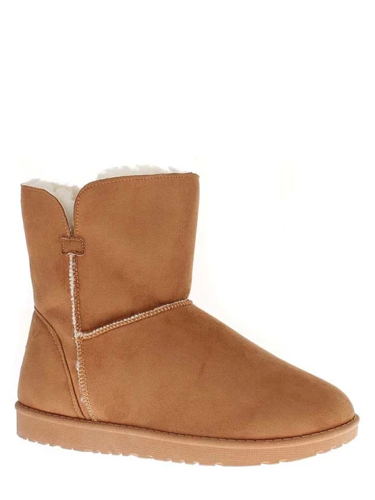 Zdjęcie produktu ISLAND BOOT Botki zimowe "Chloe" w kolorze jasnobrązowym rozmiar: 38