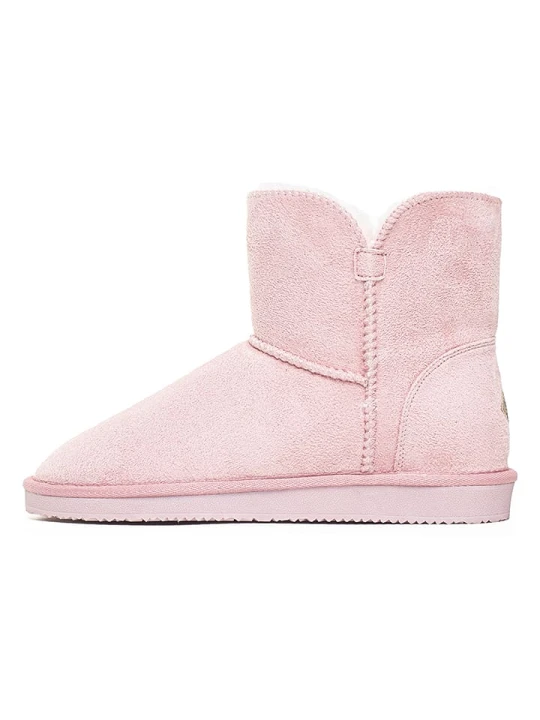 Zdjęcie produktu ISLAND BOOT Botki zimowe "Chloe" w kolorze jasnoróżowym rozmiar: 40