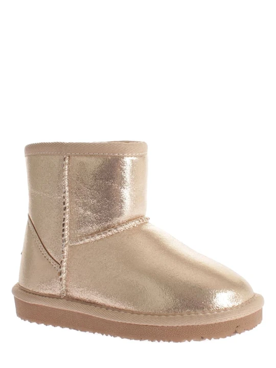 Zdjęcie produktu ISLAND BOOT Botki zimowe "Claire" w kolorze złotym rozmiar: 29