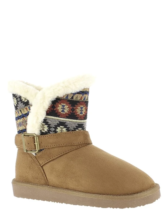 Zdjęcie produktu ISLAND BOOT Botki zimowe "Colorado" w kolorze jasnobrązowym rozmiar: 38