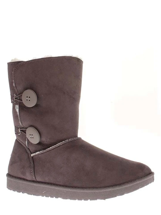 Zdjęcie produktu ISLAND BOOT Botki zimowe "Elisa" w kolorze antracytowym rozmiar: 38