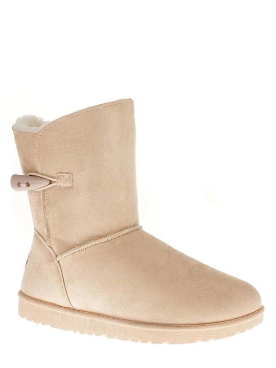 Zdjęcie produktu ISLAND BOOT Botki zimowe "Emmy" w kolorze beżowym rozmiar: 37