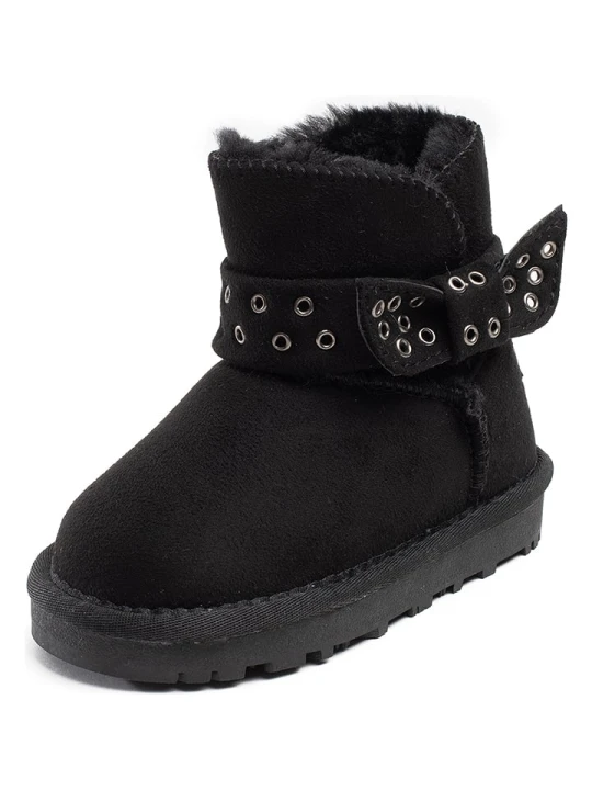 Zdjęcie produktu ISLAND BOOT Botki zimowe "Erikata" w kolorze czarnym rozmiar: 23
