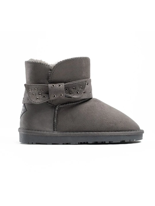 Zdjęcie produktu ISLAND BOOT Botki zimowe "Erikata" w kolorze oliwkowym rozmiar: 33