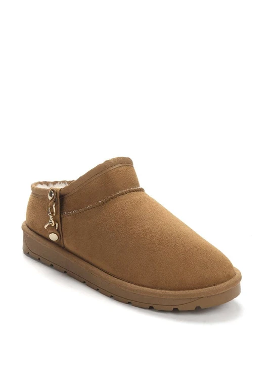 Zdjęcie produktu ISLAND BOOT Botki zimowe "Idalia" w kolorze jasnobrązowym rozmiar: 40