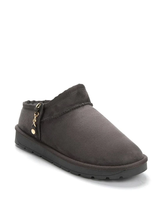Zdjęcie produktu ISLAND BOOT Botki zimowe "Idalia" w kolorze szarym rozmiar: 38