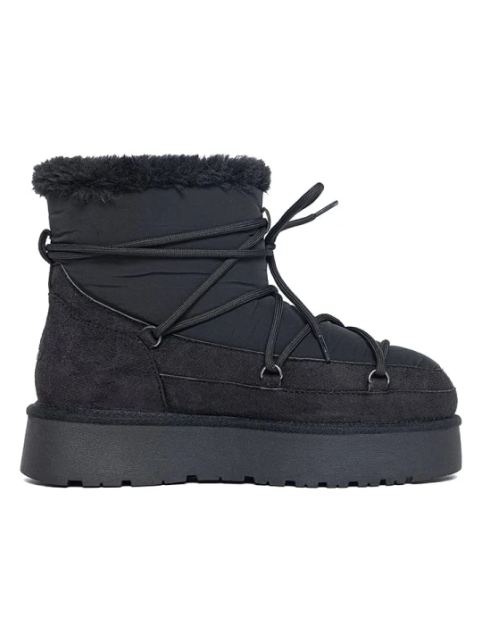 Zdjęcie produktu ISLAND BOOT Botki zimowe "Ivan" w kolorze czarnym rozmiar: 38
