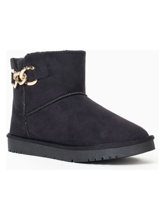 Zdjęcie produktu ISLAND BOOT Botki zimowe "Jillo" w kolorze czarnym rozmiar: 37
