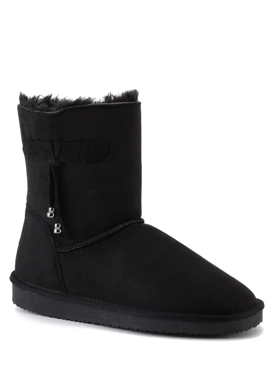Zdjęcie produktu ISLAND BOOT Botki zimowe "Kinsac" w kolorze czarnym rozmiar: 38