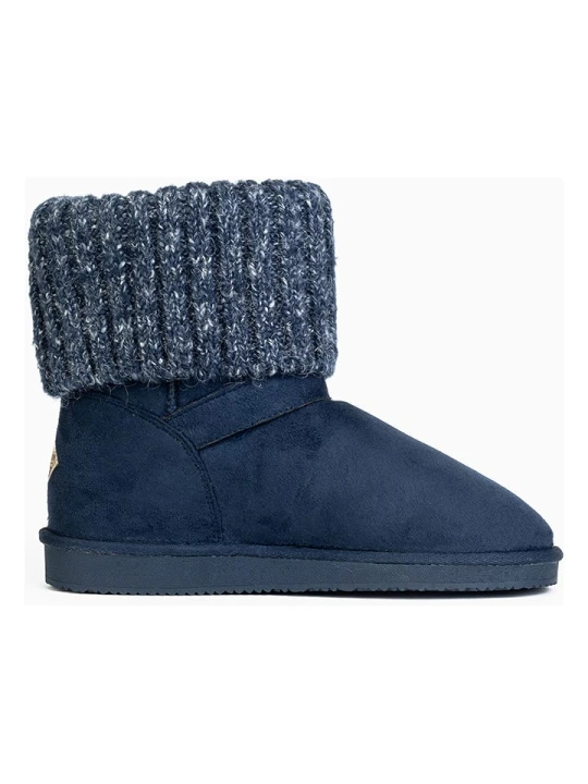 Zdjęcie produktu ISLAND BOOT Botki zimowe "Kourtney" w kolorze granatowym rozmiar: 39